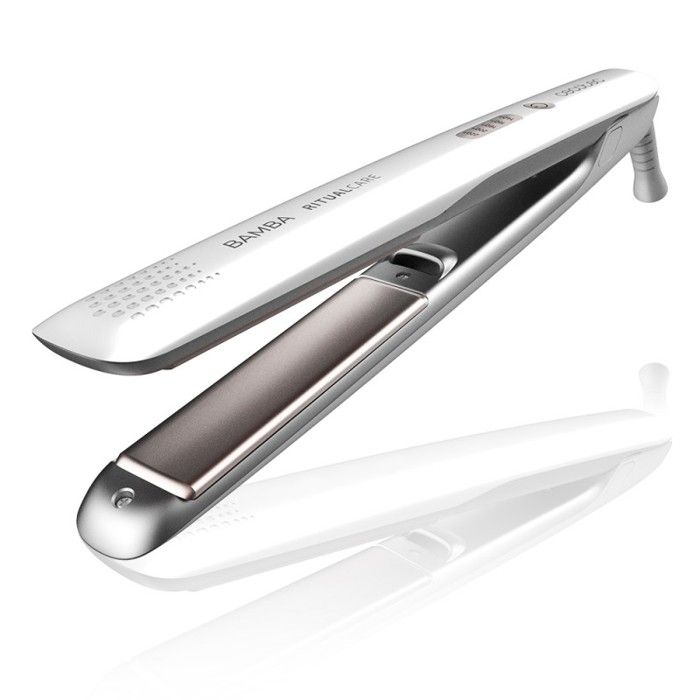 Cecotec 890 Fer à lisser Titanium, plaques en titane, réglage de température 140-200 oC, arrêt automatique, 3 m de câble, protection