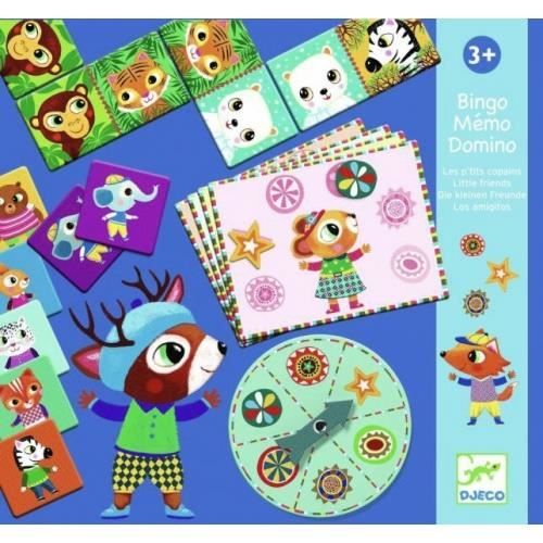 DJECO - Bingo Mémo Loto Les p'tits copains