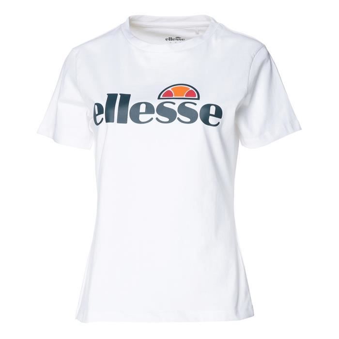 ELLESSE T-shirt manches courtes BELLATRIX - Femme - Blanc