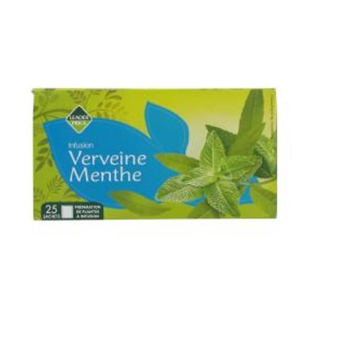 Infusion verveine menthe x25 sachets - 35g