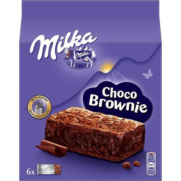 6x Milka Choco Brownie 150g
