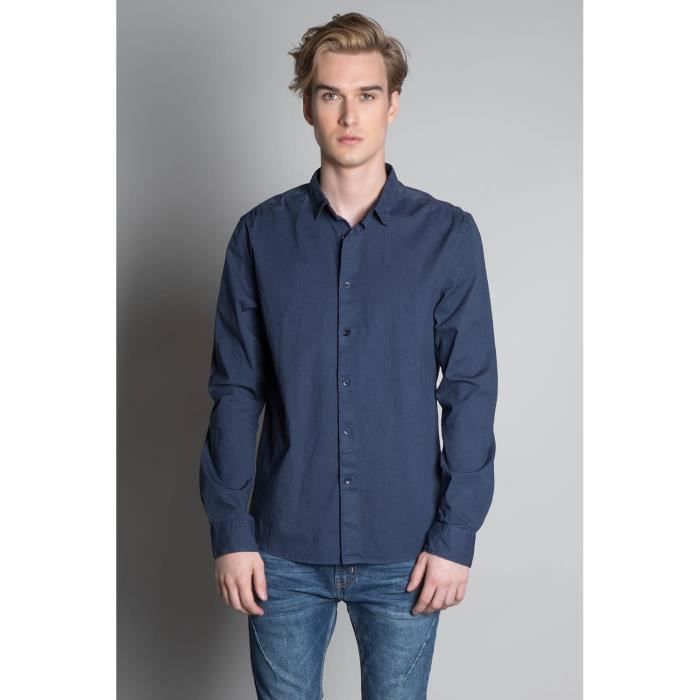 DEELUXE Chemise à imprimé géométrique BUNNA Midnight