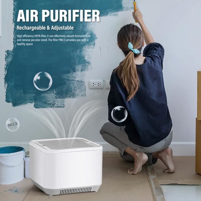 NEUFU Purificateur d'Air Maison Filtre HEPA Air Purifier Silencieux