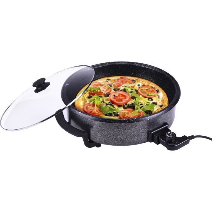 Poêle électrique en revêtement en pierre 42cm 1500W