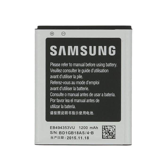 Batterie original Samsung EB494353VU pour Samsung Wave 723/Wave 575/ Wave 533