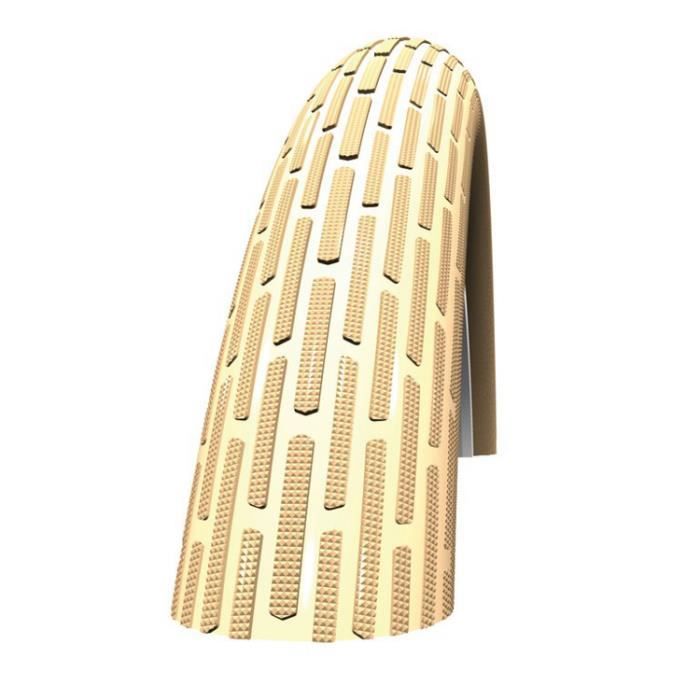 Pneu vélo VTT Schwalbe Fat Frank HS375 - 26x2.35 (60-559) - Crème - Tubetype