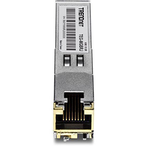 TRENDNET 1000BASE-T RJ45 COPPER SFP MODULE - TEG-MGBRJ