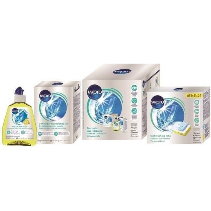 Wpro Starter Kit Lave-vaisselle