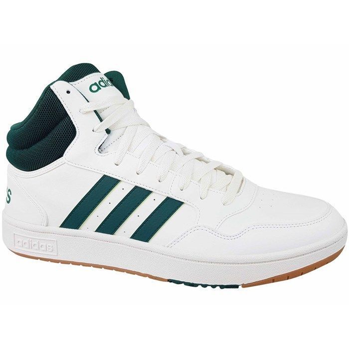 Baskets Blanche/Verte Homme Adidas Hoops Vert Cdiscount - Main Image