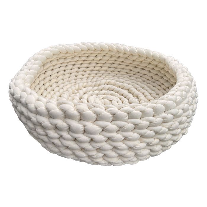 Meilleurs prix pour Aumüller Panier câline pour chats - Grotte pour chat en tricot épais, beige