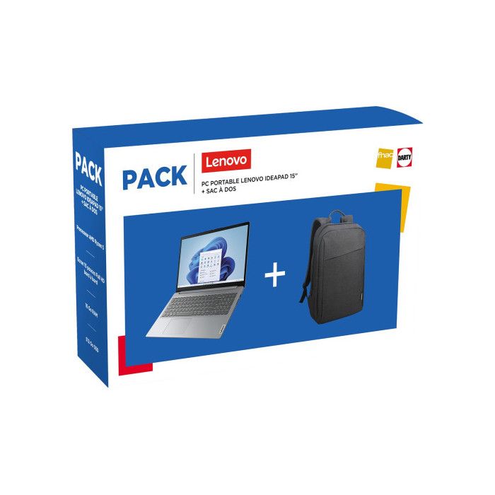 Lenovo Ordinateur Portable IdeaPad 1 15ALC7 15,6" Ryzen 7 5700U 16