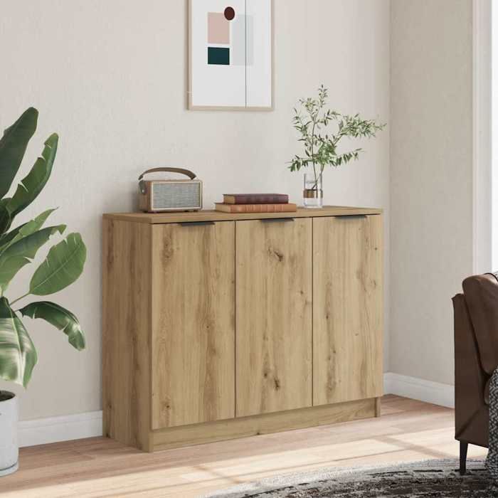 Clarence* Buffet - Bahut Meuble de rangementchêne artisanal 905x30x70 cm Bois dingénierie &Europ3420890