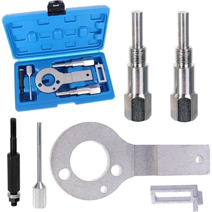Outils Blocage Arbres Cames VW Touareg Kit Outils Verrouillage Arbre à Cames VW 2.5/4.9 TDI PD Touareg Transporter Outils Moteur 2.5 Tdi