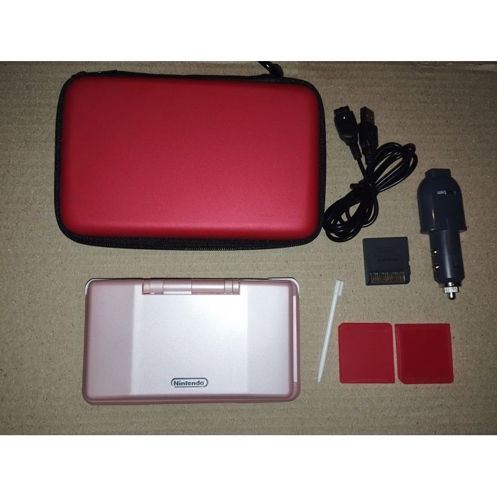 Console Nintendo Ds avec coque neuve + Pochette + 1 jeux NDS Phat Fat Tank