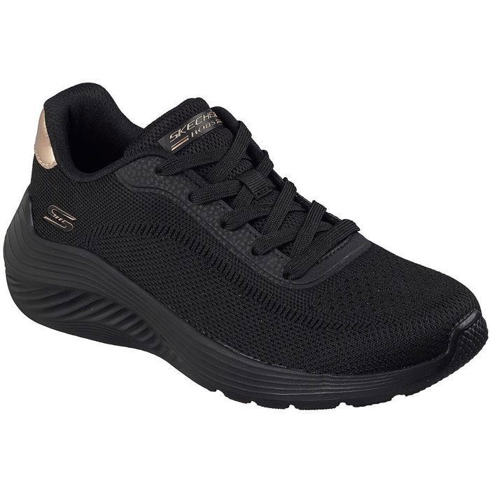 Skechers Baskets Skechers Bobs Squad Waves-current Look Noir Femme