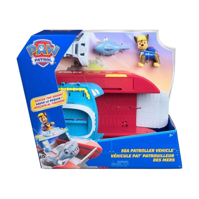 Véhicule - SPIN MASTER - Pat Patrouilleur des Mers - Multicolore - 23 cm - Dès 3 ans