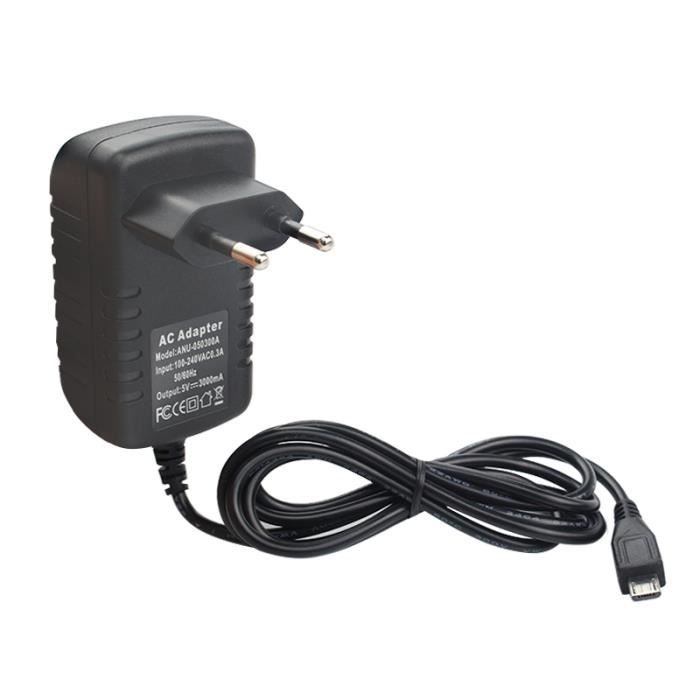 UE - Adaptateur'alimentation Raspberry Pi 3, 5V 3A DC, chargeur ...