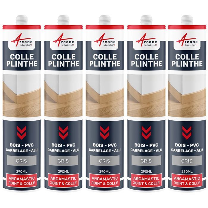 Mastic Colle Plinthes bois, carrelages, parquet, marches ARCAMASTIC — free download