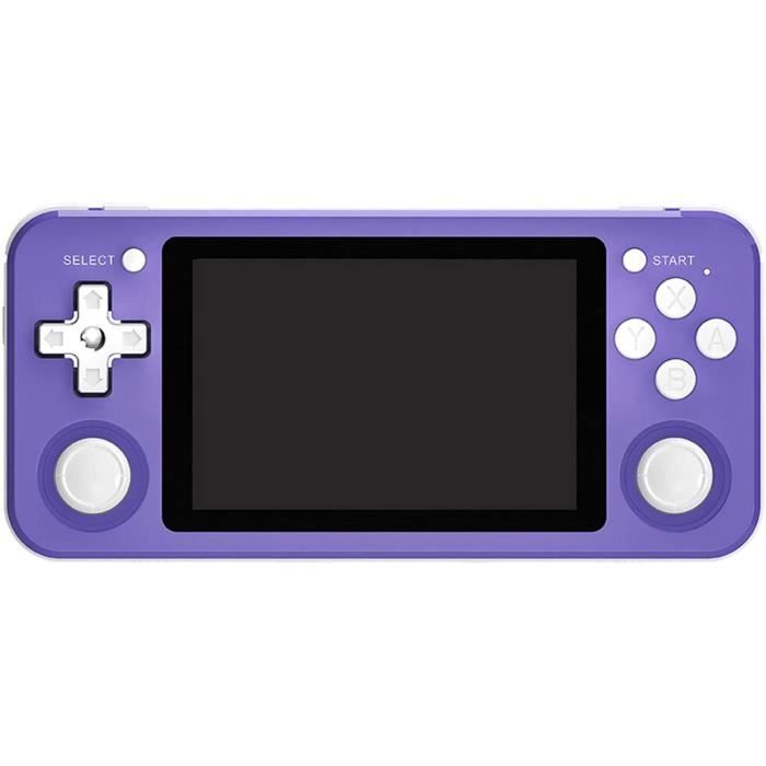 Temoo XF43 Console De Jeux Portable 64 Go – Linux Open Source, 30 Émulateurs, Écran IPS 4,3 Pouces, 3000 MAh