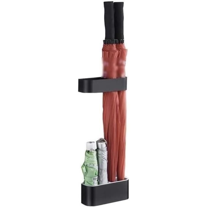 Porte-parapluies Entrée Salon En Métal Noir Sambin