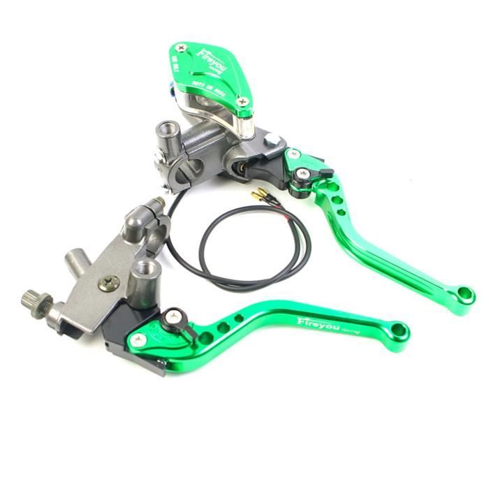 POUR NISSAN NAVARA D40 SOUFFLET LEVIER DE VITESSE et FREIN COUTURES VERTE +CADRE