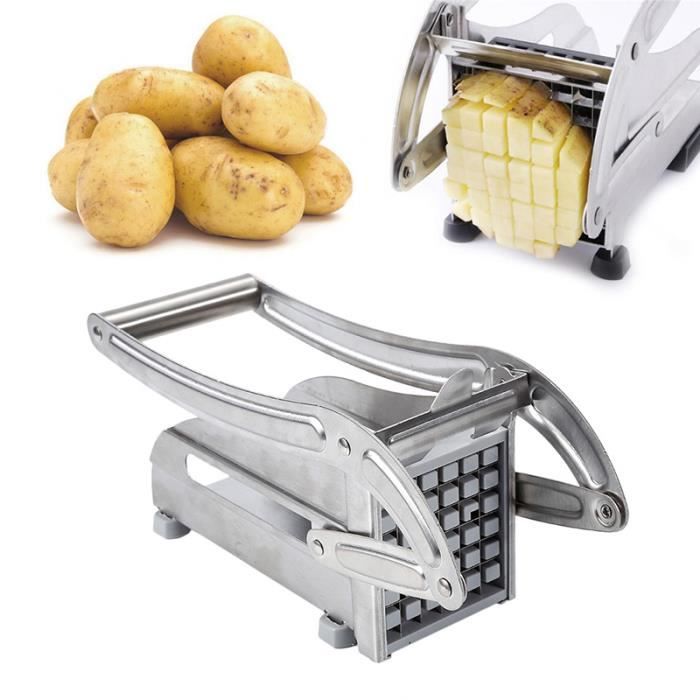 Argent Presse Appareil Coupe Frites Pomme De Terre Achat Vente Mandoline De Cuisine Argent Presse Appareil Coup Cdiscount
