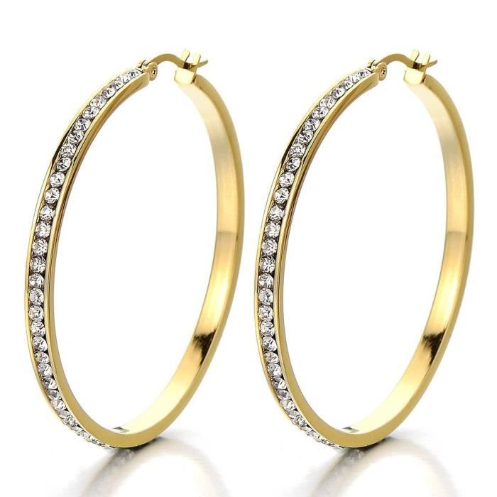 Couronne en forme de 925 Plaqué Argent CALIN Boucles d'oreilles Créoles Zircon Cubique Boucles d'oreilles Couronne en forme de 925 Plaqué Argent CALIN Boucles d'oreilles Créoles Zircon Cubique Boucles d'oreilles
