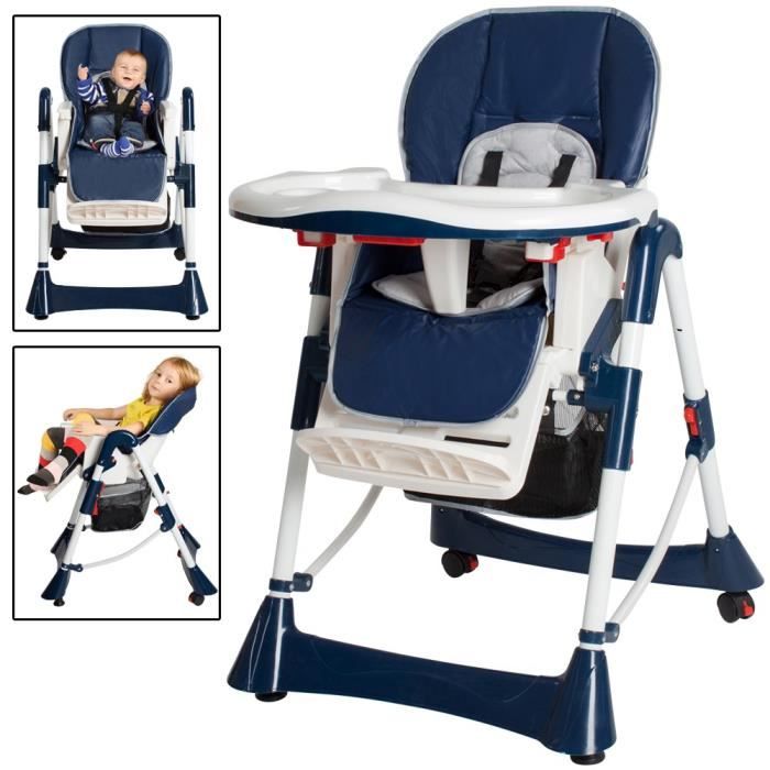 Chaise haute pour bébé/enfant pliable 5 hauteurs  Cdiscount