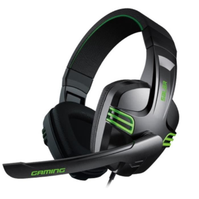Casque Gamers avec Micro pour PC RAZER Smartphone Son Universel Reglage ...