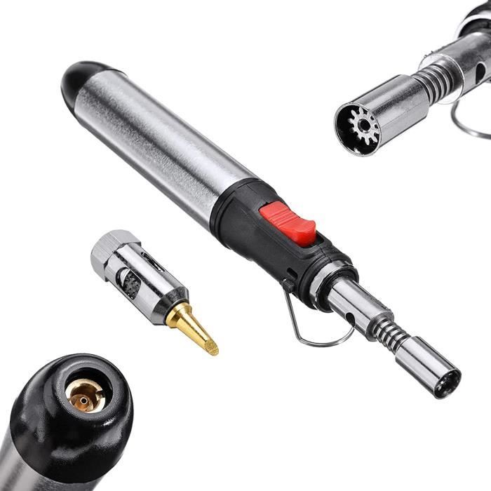 Kit Fer à Souder Au Gaz Butane Miniature - Stylo Compact Pratique Pour Petits Travaux