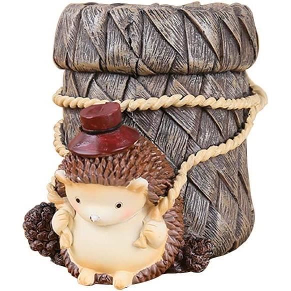 Porte-Trombone Magnétique Hérisson Mignon - Organisateur Bureau Anti-Poussière Et Décoratif