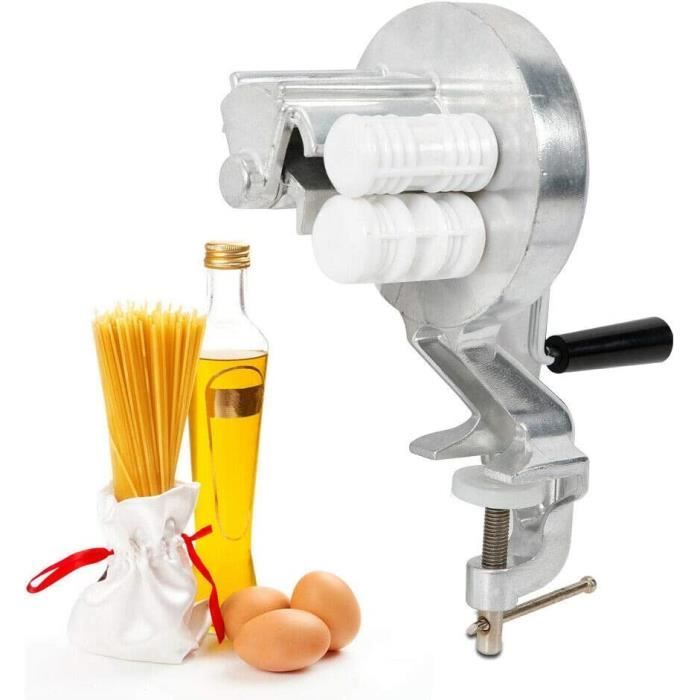 Machine à pâtes - VGEBY - Laminoir 3 en 1 - Acier inoxydable