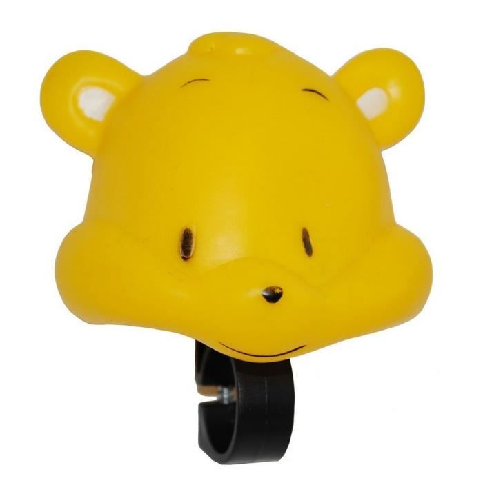 Klaxon Vélo Enfant Fischer 85804 Design Tigre - Fixation Guidon Facile, Amusant Et Sécuritaire