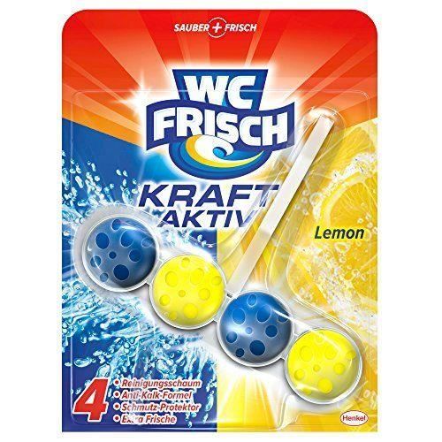 WC FRISCH - Kraft-Aktiv - 5 blocs WC - Citron - 5 x 53 g - Cdiscount  Bricolage