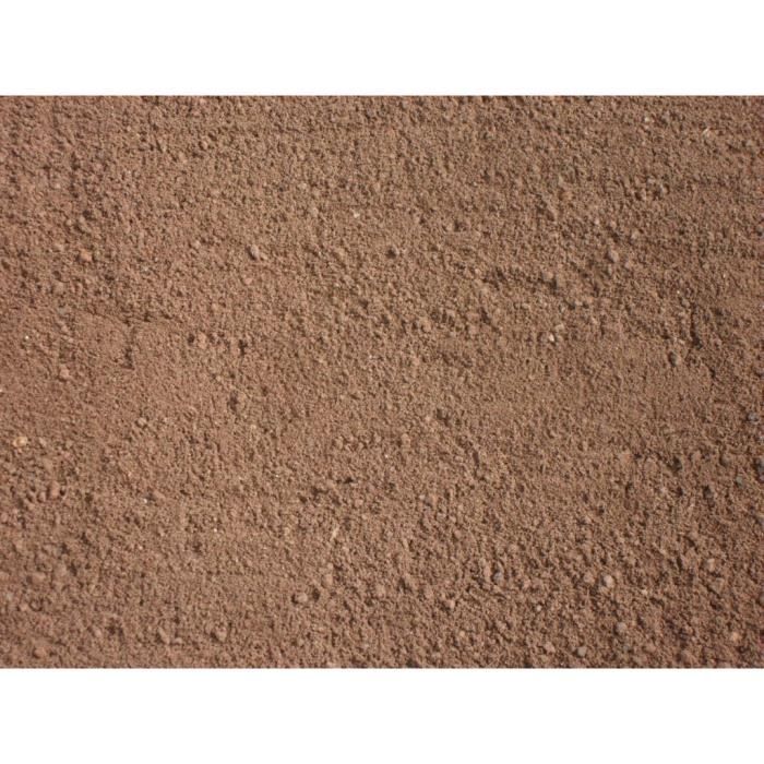 25 kg sable de lave rouge 0-2 mm Granulés pour plantes Sable de jointoiement 