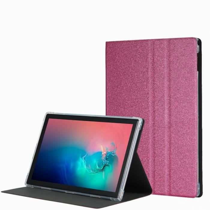 YHFZR Coque pour Teclast M40 Pro, Silicone Antichoc Léger Housse de Protection avec Support Stand pour Teclast M40 Pro 10,1 Pouce, Bleu foncé