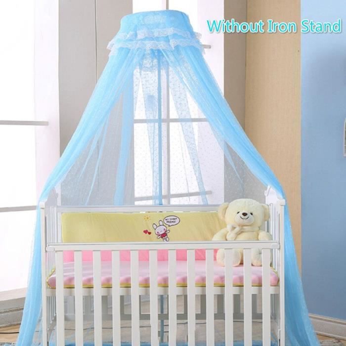 Kit Support Moustiquaire Réglable Pour Lit Bébé - Baldaquin Clip à Poussette Et Lit Enfant