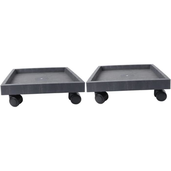 Pot De Fleurs Acier Noir 30cm Design Minimaliste Intérieur Pot De