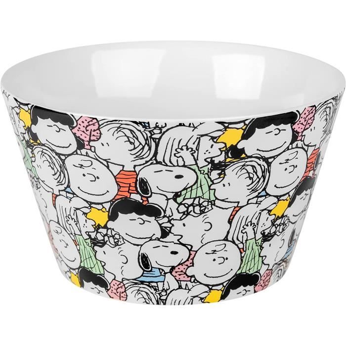 Bowl Happy in white, 500 ml - 58Products