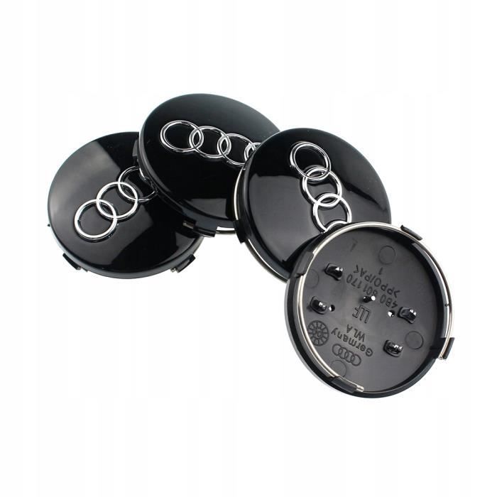 Autocollants 3D Silicone Pour Enjoliveurs – Lot De 4, 68 Mm, Motif No Fear Eyes, Résistants UV