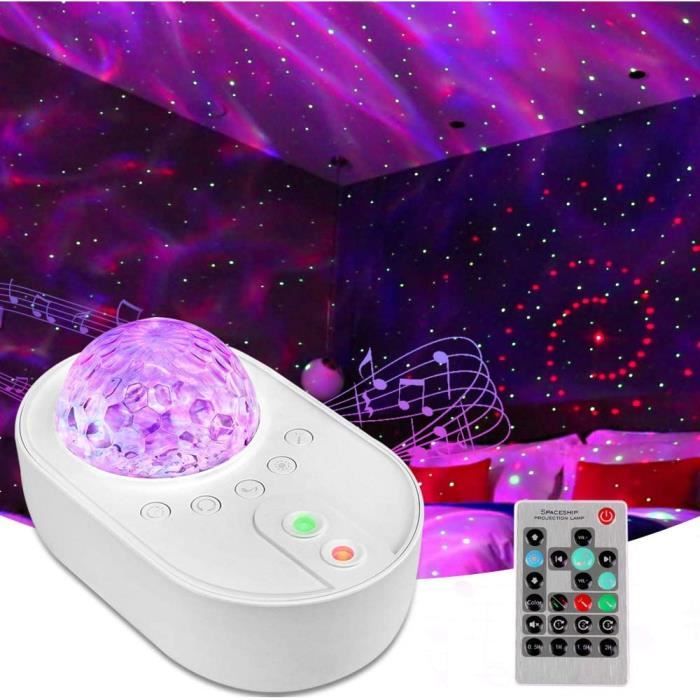 Projecteur LED aurore étoile galaxie ciel étoilé lampe rotative