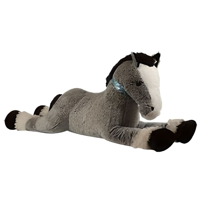 Peluche cheval geant 120 cm Cdiscount Jeux Jouets