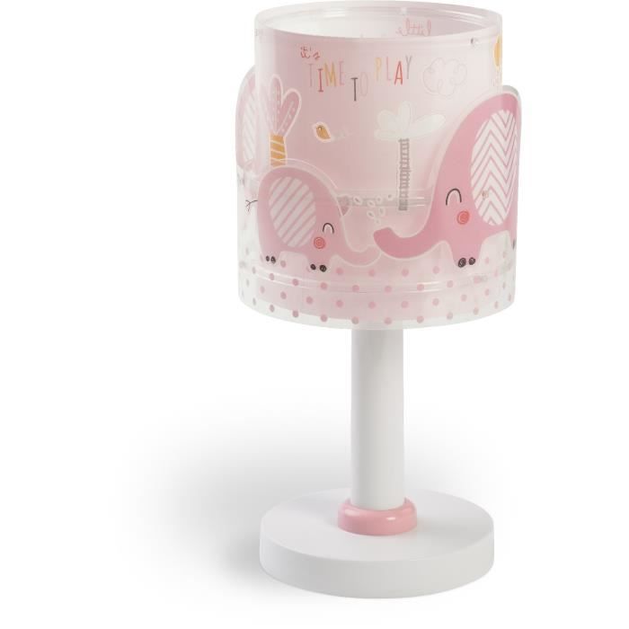 Lampe De Chevet, Velours Et Cristal, Hxd : 47 X 26 Cm, Douille E14