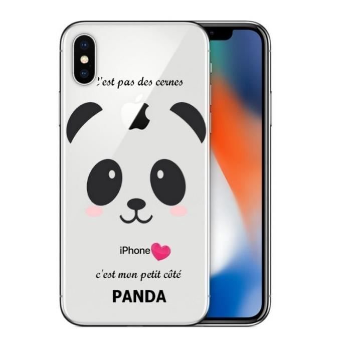 coque iphone 6 panda kawaii