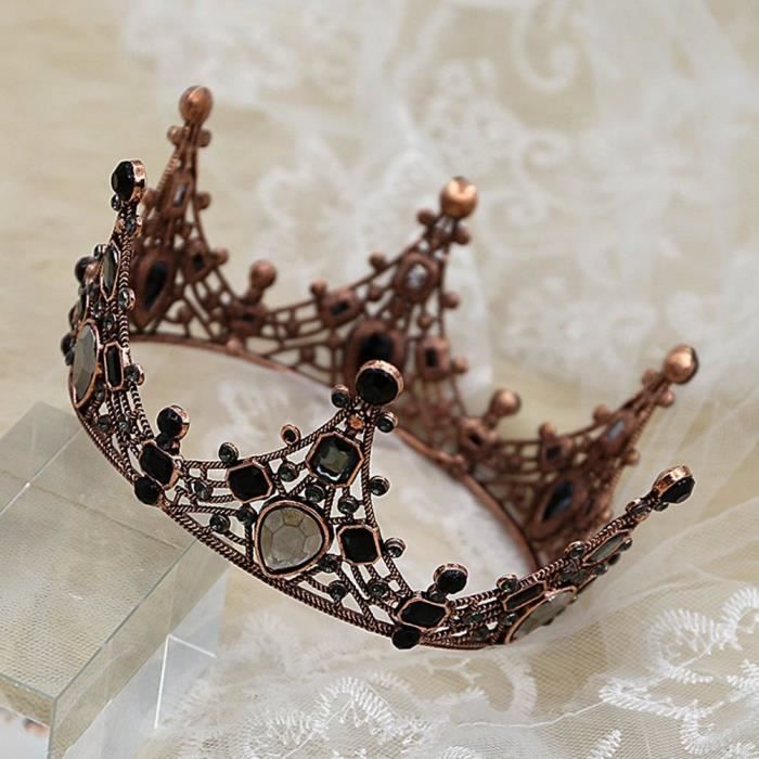 Reine Couronne Gateau Topper Metal Perle Style Cake Toppers De Mariage Decorateur De Gateau Couronne Decor Cheveux Accessoires Cdiscount Maison