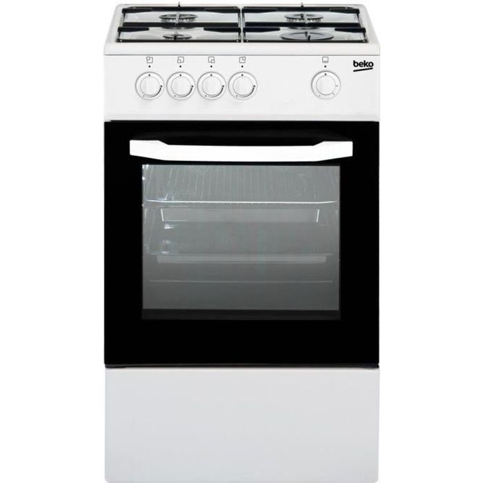 Beko CSG42001FW four et cuisinière Gaz Sans installation - vue 2