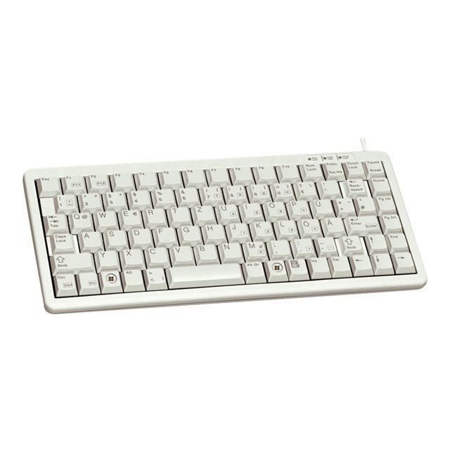 CHERRY Clavier G84-4100 – Filaire – AZERTY – Technologie ML – Port USB – 86 touches – Gris