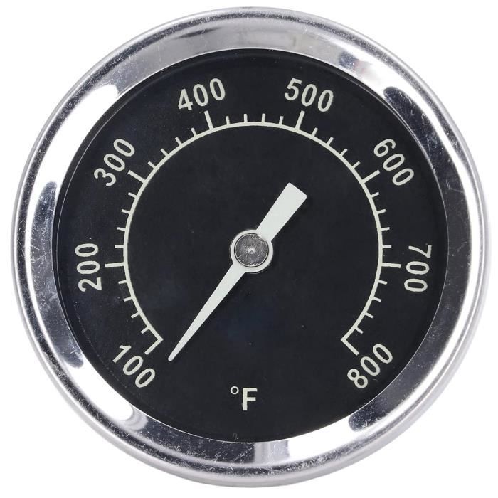 Thermomètre De Four En Acier Inoxydable - Cadran 7 Cm - 0-400°C - Pour Four, Grill, Fumoir - Précision Et Durabilité
