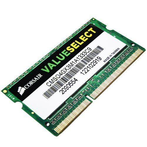 Corsair CMSO4GX3M1A1333C9 M moire RAM DDR3 SO 1333 4 Go COR CL9
