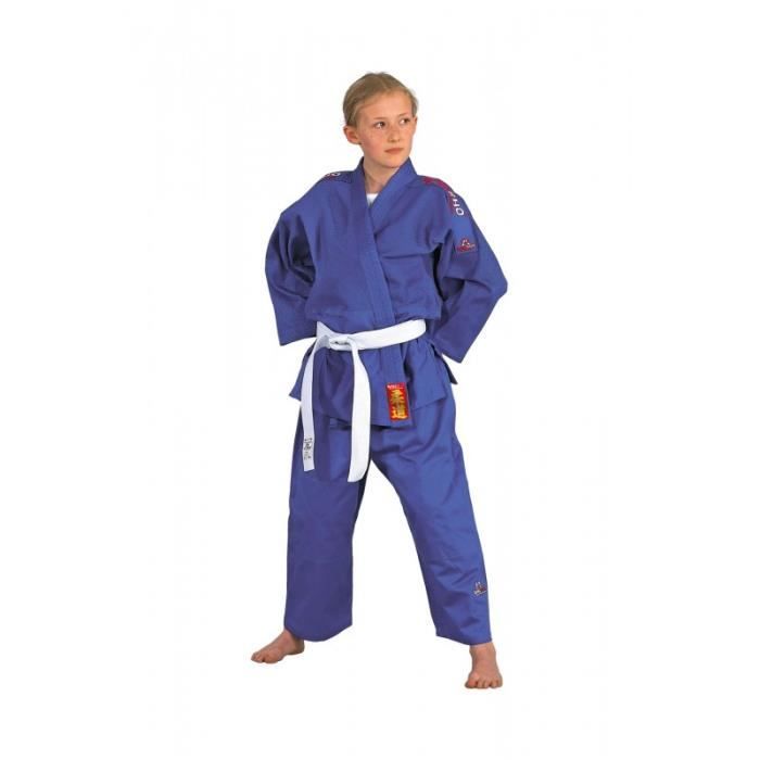 Kimono Judo Danrho grain de riz 350gr/m² yamanashi bleu - 130 cm Couleur Multiples